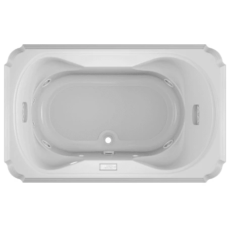 Jacuzzi Marineo 66" Whirlpool Bathtub for Drop In Installation with Center Drain and Chromatherapy / Whisper Technology™ - Luxury Controls 4 Jacuzzi Marineo 66" Whirlpool Bathtub for Drop In Installation with Center Drain and Chromatherapy / Whisper Technology™ - Luxury Controls - Image 2