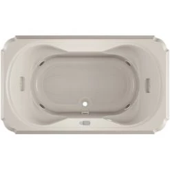 Jacuzzi Marineo 72" Salon Spa Bathtub for Drop In Installation with Center Drain and Illumatherapy / Whisper Technology™ - Luxury LCD Controls -Jacuzzi Sales Store jacuzzi mar7242ccl5iw alternate view 424