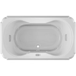 Jacuzzi Marineo 72" Salon Spa Bathtub for Drop In Installation with Center Drain and Chromatherapy / Whisper Technology™ - Luxury LCD Controls -Jacuzzi Sales Store jacuzzi mar7242ccr5ch alternate view 435
