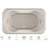 Jacuzzi Marineo 72" Whirlpool Bathtub for Drop In Installation with Center Drain and Illumatherapy / Whisper Technology™ - Luxury Controls -Jacuzzi Sales Store jacuzzi mar7242wcl4iwy 100825