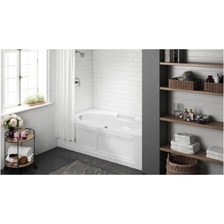 Jacuzzi Majora® 72" Whirlpool Alcove Bathtub with Right Drain and Basic Controls 5 Jacuzzi Majora® 72" Whirlpool Alcove Bathtub with Right Drain and Basic Controls - Image 3