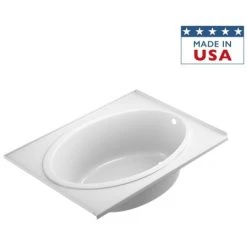 Jacuzzi Nova 60" Soaking Alcove Bathtub with Right Drain -Jacuzzi Sales Store jacuzzi not6042brxxxx alternate view 5723