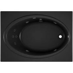 Jacuzzi 60" x 42" Nova Drop In Comfort Whirlpool Bathtub with Basic Controls, Chromatherapy, Heater, Right Drain and Left Pump -Jacuzzi Sales Store jacuzzi nov6042 wrl 2ch alternate view 3363