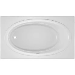 Jacuzzi 72" x 42" Nova Drop In Comfort Pure Air® Bathtub with Basic Controls, Left Drain and Right Blower -Jacuzzi Sales Store jacuzzi nov7242 alr 2xx alternate view 3381