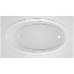Jacuzzi 72" x 42" Nova Drop In Comfort Whirlpool Bathtub with Basic Controls, Heater, Right Drain and Left Pump -Jacuzzi Sales Store jacuzzi nov7242 wrl 2hx alternate view 3406