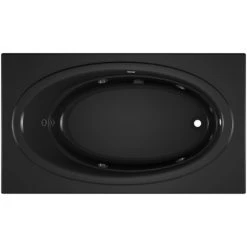 Jacuzzi 72" x 42" Nova Drop In Comfort Whirlpool Bathtub with Basic Controls, Heater, Right Drain and Left Pump -Jacuzzi Sales Store jacuzzi nov7242 wrl 2hx alternate view 3408