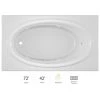 Jacuzzi 72" x 42" Nova Drop In Comfort Whirlpool Bathtub with Basic Controls, Left Drain and Right Pump 1 Jacuzzi 72" x 42" Nova Drop In Comfort Whirlpool Bathtub with Basic Controls, Left Drain and Right Pump -Jacuzzi Sales Store jacuzzi nov7242wlr2xxw 100825