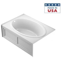 Jacuzzi 60" x 42" Nova Drop In Three Wall Alcove Soaking Bathtub with Left Drain -Jacuzzi Sales Store jacuzzi nvs6042 blx xxx alternate view 5742