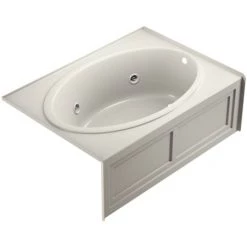 Jacuzzi 60" x 42" Nova Drop In Three Wall Alcove Comfort Whirlpool Bathtub with Basic Controls, Right Drain and Left Pump 11 Jacuzzi 60" x 42" Nova Drop In Three Wall Alcove Comfort Whirlpool Bathtub with Basic Controls, Right Drain and Left Pump -Jacuzzi Sales Store jacuzzi nvs6042 wrl 2xx alternate view 5303