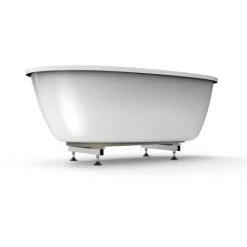 Jacuzzi Signature 60" Free Standing Acrylic Soaking Tub with Chrome Free Standing Tub Filler and Handshower, Reversible Drain, Drain Assembly and Overflow -Jacuzzi Sales Store jacuzzi osb5930buxxxxg alternate view 467