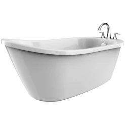 Jacuzzi Piccolo 59" Free Standing Soaking Bathtub with MX22827 Tub Filler Faucet and Reversible Drain -Jacuzzi Sales Store jacuzzi pib5932buxxxx alternate view 1821