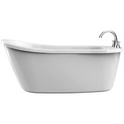 Jacuzzi Piccolo 59" Free Standing Soaking Bathtub with MX22827 Tub Filler Faucet and Reversible Drain -Jacuzzi Sales Store jacuzzi pib5932buxxxx alternate view 1823