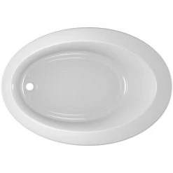 Jacuzzi 62" x 43" Riva® Drop In Soaking Bathtub with Universal Drain -Jacuzzi Sales Store jacuzzi riv6243 bux xxx alternate view 3431