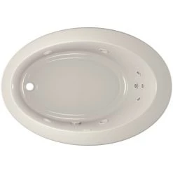Jacuzzi 62" x 43" Riva® Drop In Comfort Whirlpool Bathtub with 8 Jets, Basic Controls, Reversible Drain and Pump -Jacuzzi Sales Store jacuzzi riv6243 wlr 2xx alternate view 3449