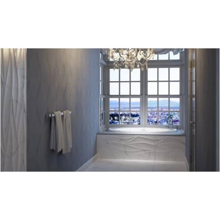 Jacuzzi 66" x 38" Riva® Drop In Comfort Pure Air® Bathtub with Basic Controls, Reversible Drain and Blower 5 Jacuzzi 66" x 38" Riva® Drop In Comfort Pure Air® Bathtub with Basic Controls, Reversible Drain and Blower - Image 3