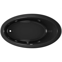 Jacuzzi 66" x 38" Riva® Drop In Comfort Whirlpool Bathtub with 8 Jets, Basic Controls, Chromatherapy, Heater, Reversible Drain and Pump -Jacuzzi Sales Store jacuzzi riv6638 wlr 2ch alternate view 3478 1