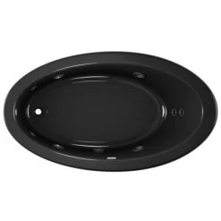 Jacuzzi 66" x 38" Riva Drop In Comfort Whirlpool Bathtub with 8 Jets, Basic Controls, Heater, Reversible Drain and Pump -Jacuzzi Sales Store jacuzzi riv6638 wlr 2hx alternate view 3483