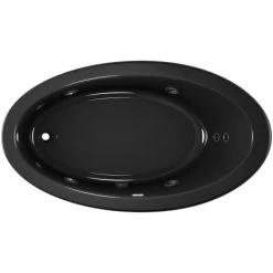 Jacuzzi 66" x 38" Riva Drop In Comfort Whirlpool Bathtub with 8 Jets, Basic Controls, Reversible Drain and Pump -Jacuzzi Sales Store jacuzzi riv6638 wlr 2xx alternate view 3488