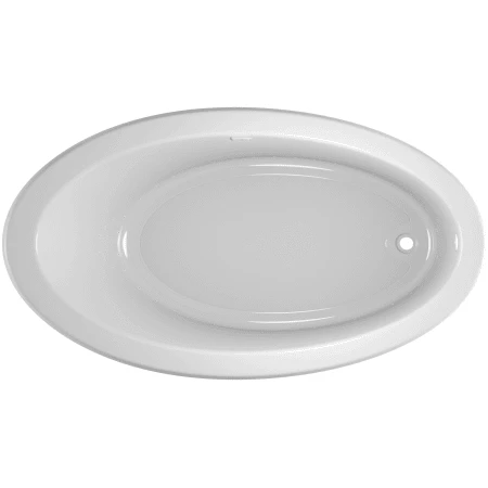 Jacuzzi Riva 66" Pure Air Drop-In or Undermount Bathtub with Reversible Drain and Basic Controls 4 Jacuzzi Riva 66" Pure Air Drop-In or Undermount Bathtub with Reversible Drain and Basic Controls - Image 2