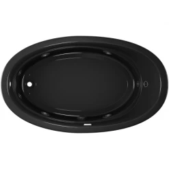 Jacuzzi 72" x 42" Riva® Drop In Comfort Whirlpool Bathtub with 8 Jets, Basic Controls, Heater, Left Drain and Pump -Jacuzzi Sales Store jacuzzi riv7242 wlr 2hx alternate view 3533