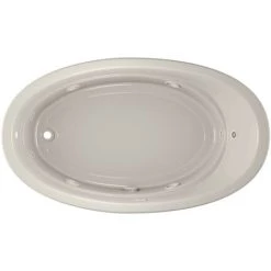 Jacuzzi 72" x 42" Riva® Drop In Comfort Whirlpool Bathtub with 8 Jets, Basic Controls, Reversible Drain and Pump -Jacuzzi Sales Store jacuzzi riv7242 wlr 2xx alternate view 3539