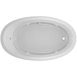 Jacuzzi 72" x 42" Riva® Drop In Comfort Whirlpool Bathtub with 8 Jets, Basic Controls, Reversible Drain and Pump -Jacuzzi Sales Store jacuzzi riv7242 wrl 2xx alternate view 3551