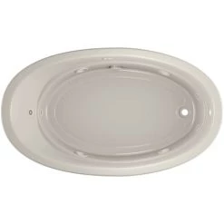 Jacuzzi 72" x 42" Riva® Drop In Comfort Whirlpool Bathtub with 8 Jets, Basic Controls, Reversible Drain and Pump -Jacuzzi Sales Store jacuzzi riv7242 wrl 2xx alternate view 3554