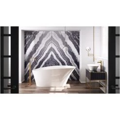 Jacuzzi Rosalia™ 66" Solid Surface Free Standing Soaking Bathtub with Reversible Drain 10 Jacuzzi Rosalia™ 66" Solid Surface Free Standing Soaking Bathtub with Reversible Drain -Jacuzzi Sales Store jacuzzi rof6634buxxxx alternate view 5753