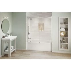 Jacuzzi Signature 60" Three Wall Alcove Acrylic Soaking Tub with Right Drain and Overflow -Jacuzzi Sales Store jacuzzi s1s6032brxxrs alternate image 69