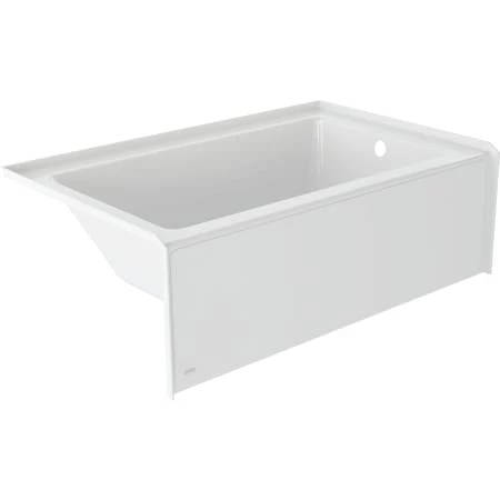 Jacuzzi Signature 60" Three Wall Alcove Acrylic Soaking Tub with Right Drain, and Overflow - Includes Removable Skirt 3 Jacuzzi Signature 60" Three Wall Alcove Acrylic Soaking Tub with Right Drain, and Overflow - Includes Removable Skirt