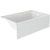 Jacuzzi Signature 60" Three Wall Alcove Acrylic Soaking Tub with Right Drain, and Overflow -Jacuzzi Sales Store jacuzzi s1s6036brxxxxw 3985559