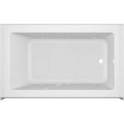 Jacuzzi Signature 60" Three Wall Alcove Acrylic Whirlpool Tub with Right Drain, and Overflow -Jacuzzi Sales Store jacuzzi s1s6036wrl1hx alternate image 39