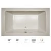 Jacuzzi 66" x 36" Sia® Drop In Luxury Pure Air® Bathtub with Luxury Controls, Chromatherapy, Center Drain and Right Blower -Jacuzzi Sales Store jacuzzi sia6636acr4cxy 100825