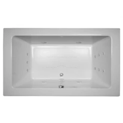 Jacuzzi 72" x 42" Sia® Drop In Luxury Salon Spa Bathtub with 13 Jets, LCD Controls, Chromatherapy, Heater, Center Drain and Right Pump 9 Jacuzzi 72" x 42" Sia® Drop In Luxury Salon Spa Bathtub with 13 Jets, LCD Controls, Chromatherapy, Heater, Center Drain and Right Pump -Jacuzzi Sales Store jacuzzi sia7242 ccr 5cw alternate view 3661