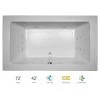 Jacuzzi 72" x 42" Sia® Drop In Luxury Salon Spa Bathtub with 13 Jets, LCD Controls, Illumatherapy, Heater, Center Drain and Right Pump 2 Jacuzzi 72" x 42" Sia® Drop In Luxury Salon Spa Bathtub with 13 Jets, LCD Controls, Illumatherapy, Heater, Center Drain and Right Pump -Jacuzzi Sales Store jacuzzi sia7242ccr5ihw 100825