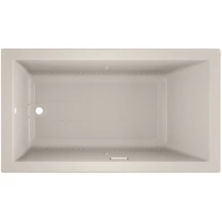 Jacuzzi 66" x 36" Solna™ Drop-In/Undermount Luxury Pure Air® Bathtub with Luxury Controls, Chromatherapy and Left Drain -Jacuzzi Sales Store jacuzzi sol6636alr4cx alternate view 1935