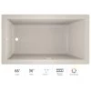 Jacuzzi 66" x 36" Solna™ Drop-In/Undermount Luxury Pure Air® Bathtub with Luxury Controls, Chromatherapy and Left Drain