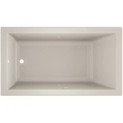 Jacuzzi 66" x 36" Solna™ Drop-In/Undermount Luxury Soaking Bathtub with Chromatherapy, Basic Controls and Reversible Drain Placement -Jacuzzi Sales Store jacuzzi sol6636bux2cx alternate view 1945