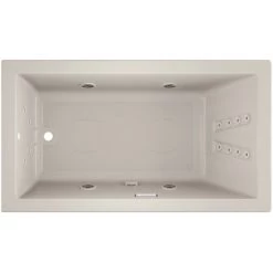 Jacuzzi 66" x 36" Solna™ Drop-In/Undermount Luxury Salon® Spa Bathtub with Luxury Controls, Illumatherapy, Whisper Technology™, Heater and Right Drain -Jacuzzi Sales Store jacuzzi sol6636crl4iw alternate view 1965