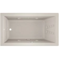 Jacuzzi 66" x 36" Solna™ Drop-In/Undermount Luxury Salon® Spa Bathtub with Luxury LCD Controls, Chromatherapy, Whisper Technology™, Heater and Right Drain -Jacuzzi Sales Store jacuzzi sol6636crl5cw alternate view 1975