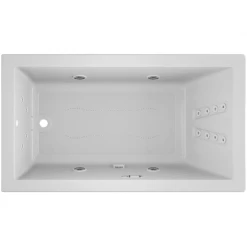 Jacuzzi 66" x 36" Solna™ Drop-In/Undermount Luxury Salon® Spa Bathtub with Luxury LCD Controls, Illumatherapy, Whisper Technology™, Heater and Right Drain 8 Jacuzzi 66" x 36" Solna™ Drop-In/Undermount Luxury Salon® Spa Bathtub with Luxury LCD Controls, Illumatherapy, Whisper Technology™, Heater and Right Drain -Jacuzzi Sales Store jacuzzi sol6636crl5iw alternate view 1978