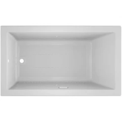 Jacuzzi 72" x 42" Solna™ Drop-In/Undermount Luxury Pure Air® Bathtub with Luxury Controls, Chromatherapy and Left Drain -Jacuzzi Sales Store jacuzzi sol7242alr4cx alternate view 2013