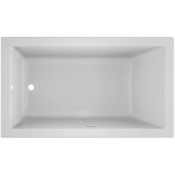Jacuzzi 72" x 42" Solna™ Drop-In/Undermount Luxury Soaking Bathtub with Chromatherapy, Basic Controls and Reversible Drain Placement -Jacuzzi Sales Store jacuzzi sol7242bux2cx alternate view 2023