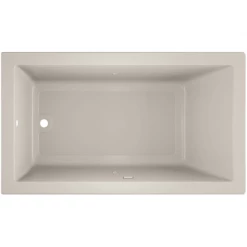 Jacuzzi 72" x 42" Solna™ Drop-In/Undermount Luxury Soaking Bathtub with Chromatherapy, Basic Controls and Reversible Drain Placement -Jacuzzi Sales Store jacuzzi sol7242bux2cx alternate view 2025