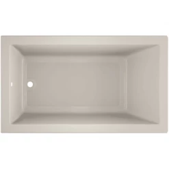 Jacuzzi 72" x 42" Solna™ Drop-In/Undermount Luxury Soaking Bathtub with Reversible Drain Placement -Jacuzzi Sales Store jacuzzi sol7242buxxxx alternate view 2030