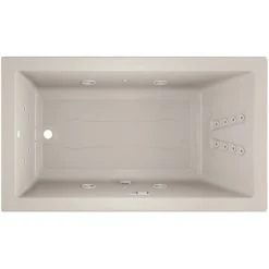 Jacuzzi 72" x 42" Solna™ Drop-In/Undermount Luxury Salon® Spa Bathtub with Luxury LCD Controls, Chromatherapy, Heater and Right Drain -Jacuzzi Sales Store jacuzzi sol7242crl5ch alternate view 2050