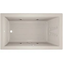 Jacuzzi 72" x 42" Solna™ Drop-In/Undermount Luxury Salon® Spa Bathtub with Luxury LCD Controls, Illumatherapy, Whisper Technology™, Heater and Right Drain -Jacuzzi Sales Store jacuzzi sol7242crl5iw alternate view 2060