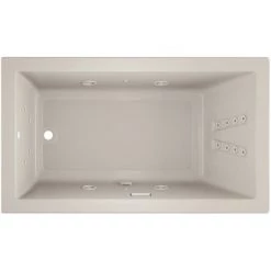 Jacuzzi 72" x 42" Solna™ Drop-In/Undermount Luxury Whirlpool Bathtub with Luxury Controls, Chromatherapy, Heater and Left Drain -Jacuzzi Sales Store jacuzzi sol7242wlr4ch alternate view 2065