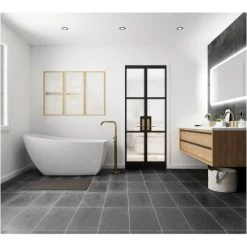 Jacuzzi Stella 59" Free Standing Acrylic Soaking Tub with Reversible Drain, Drain Assembly, and Overflow -Jacuzzi Sales Store jacuzzi stf5931 bux xxx alternate view 3723