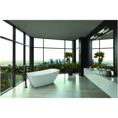 Jacuzzi Stella 67" Soaking Freestanding Bathtub with Reversible Drain 6 Jacuzzi Stella 67" Soaking Freestanding Bathtub with Reversible Drain - Image 4